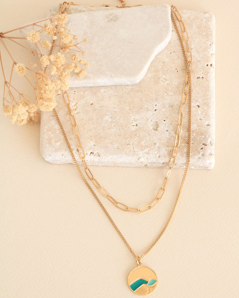 Collier double Dune