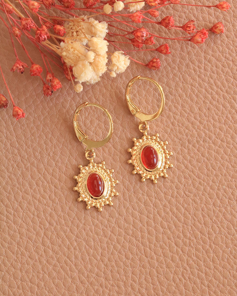 Pendantes Medium Marquise Dorées
