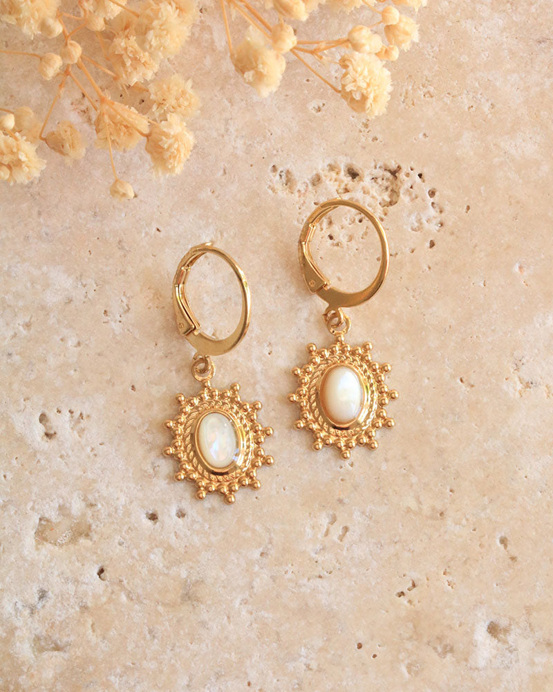 Pendantes Medium Marquise Dorées