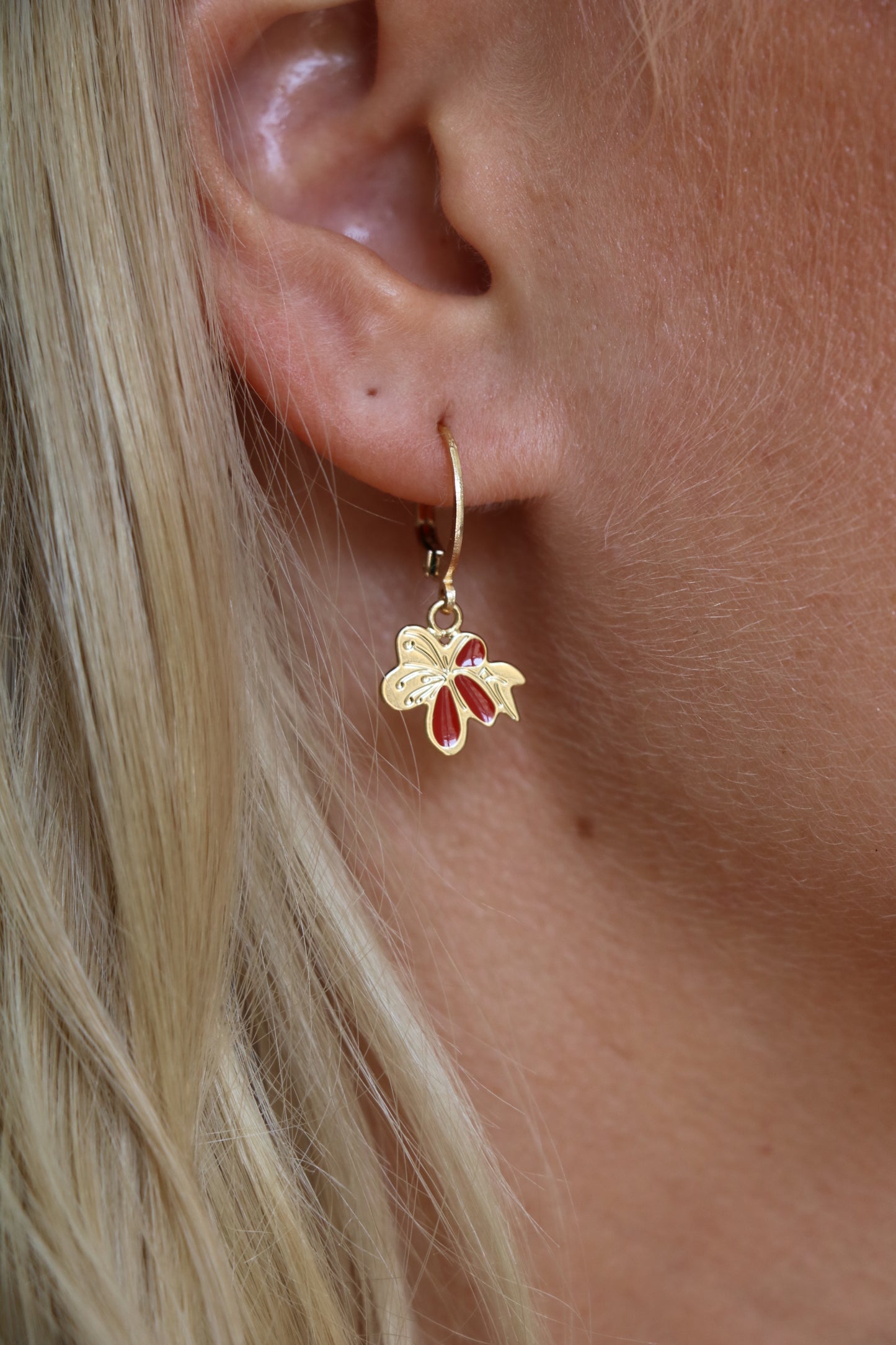 Boucles d'oreilles Nymphéa
