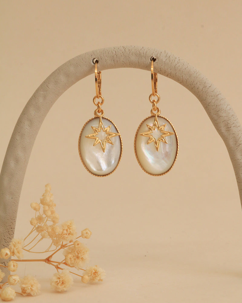 Boucles d'oreilles Grandes Dormeuses Polaris