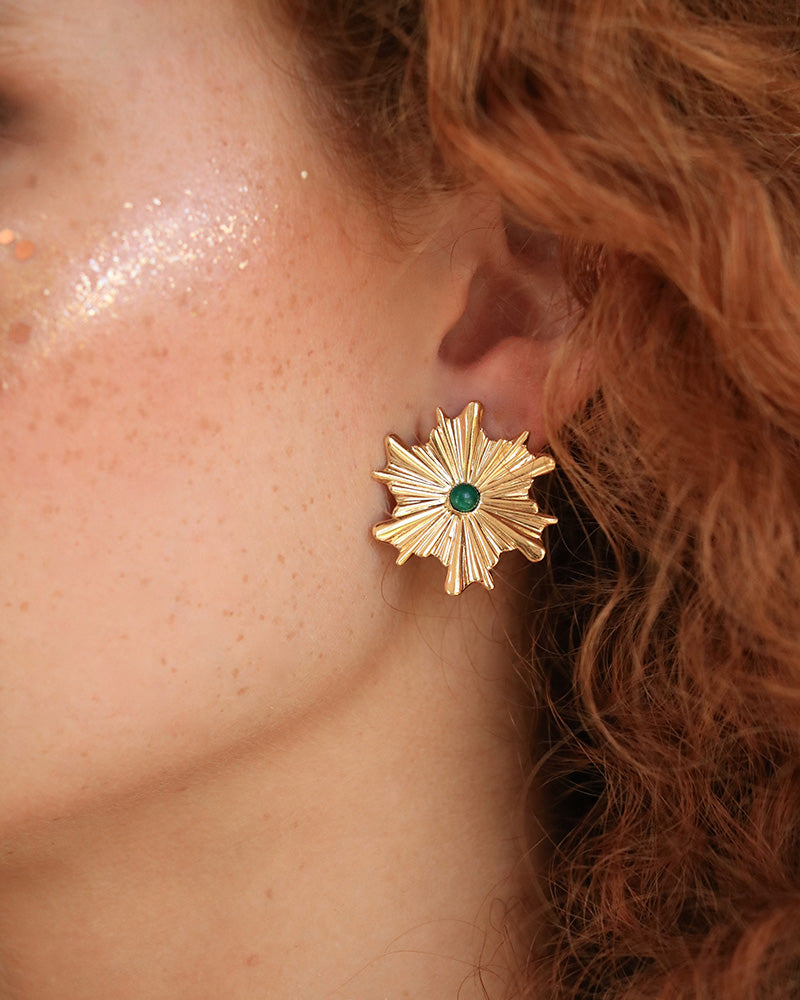 Puce Résurrection Malachite Portée - Artisanat Bordeaux