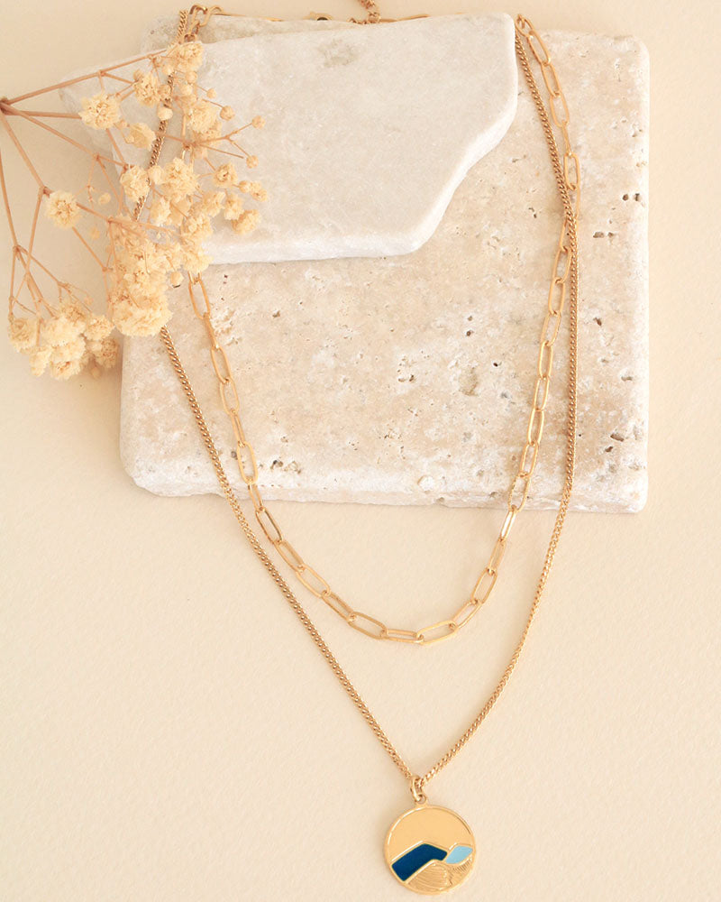 Collier double Dune