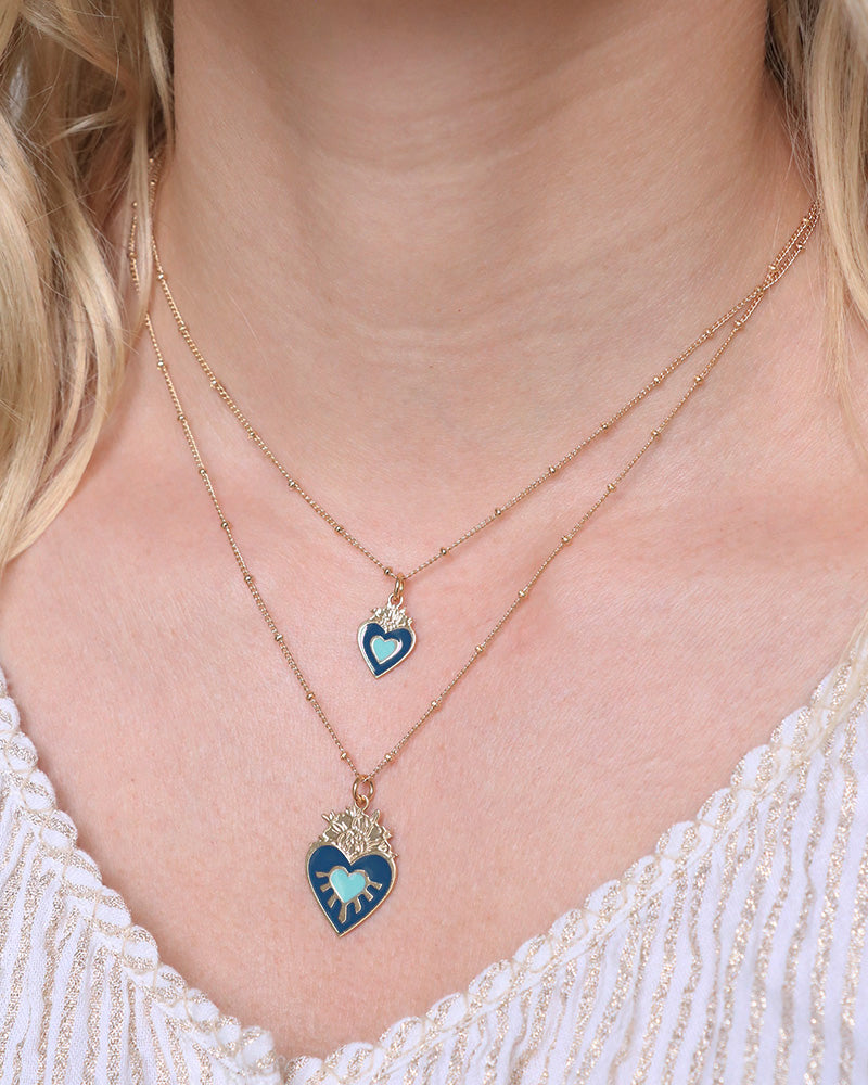 Collier Grand coeur Frida