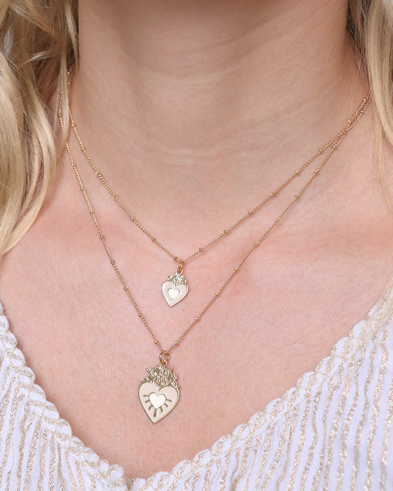 Collier Grand coeur Frida