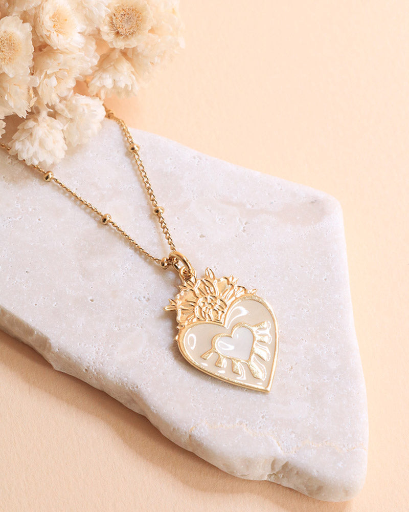 Collier Grand coeur Frida