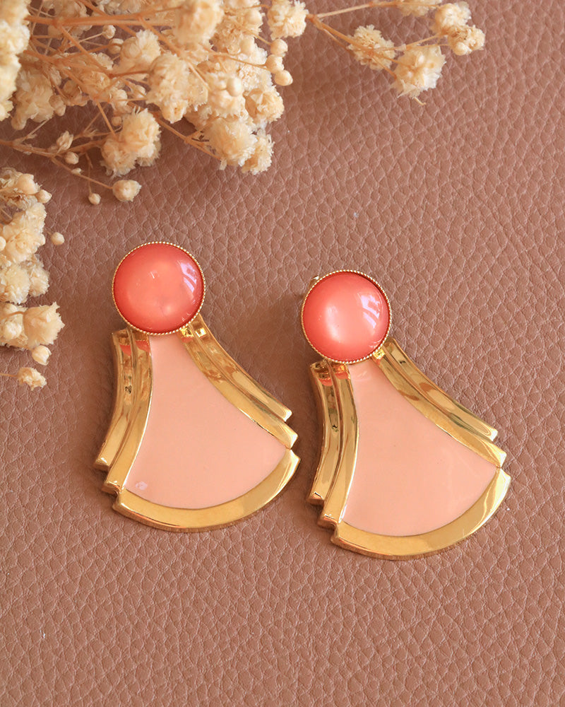 Boucles Ianira Néréides nude - Artisanat Bordeaux