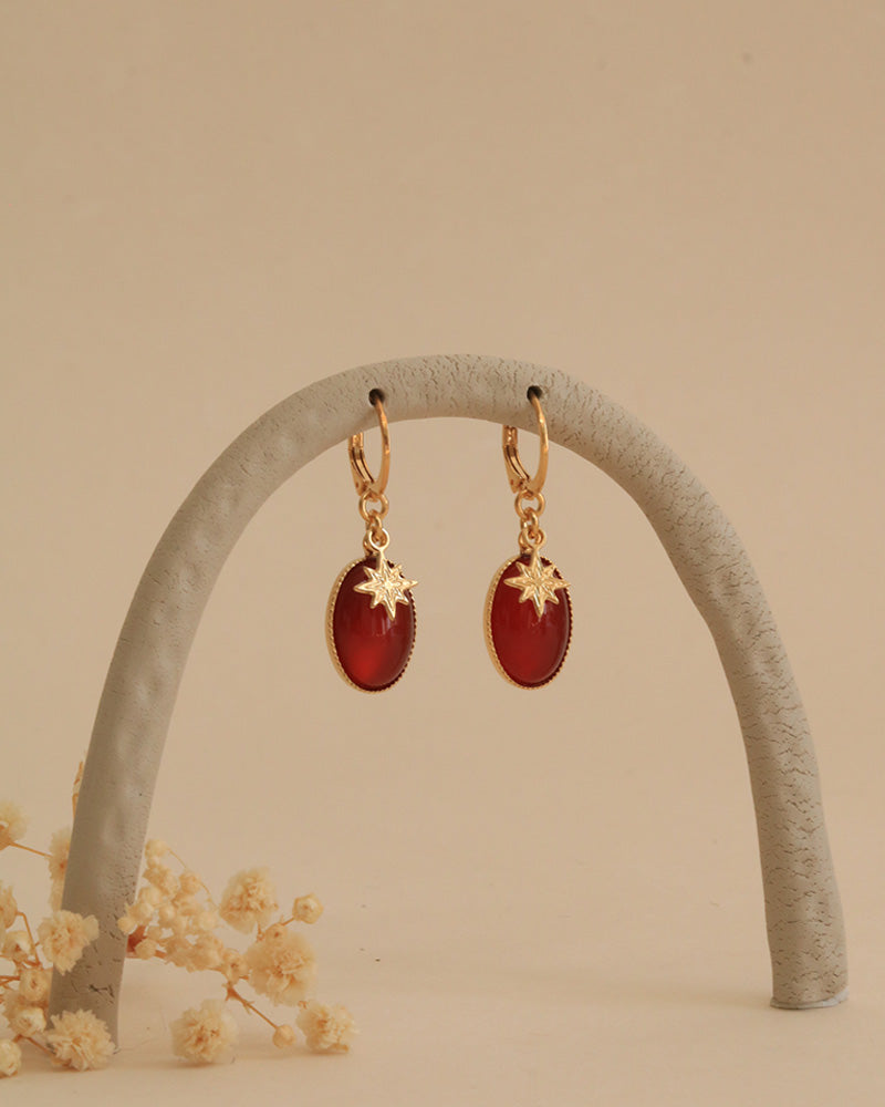 Boucles d'oreilles Dormeuses Polaris
