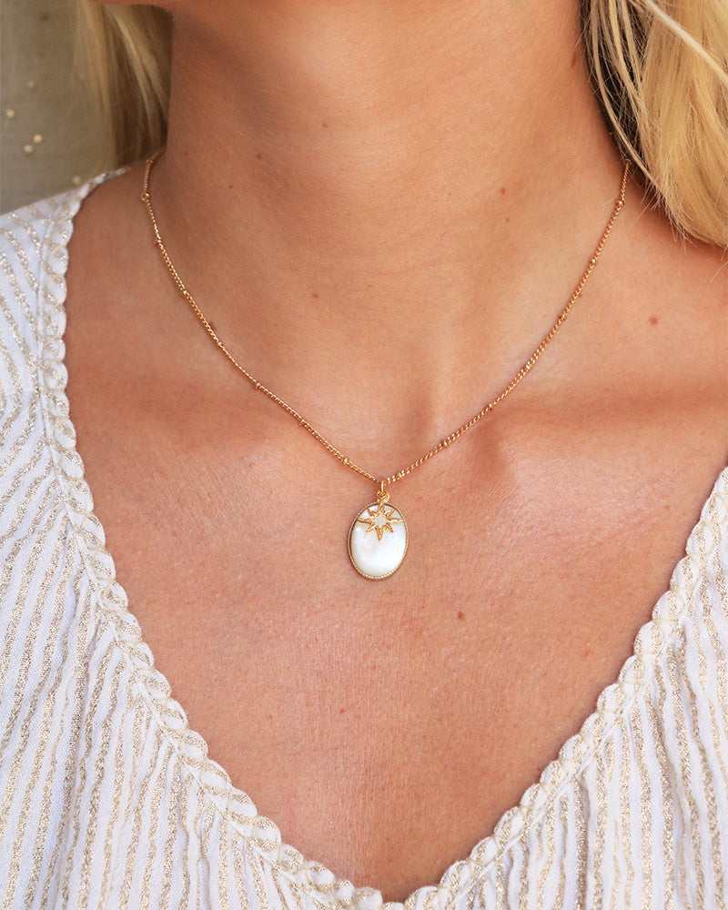 Collier Grande Pierre - Polaris